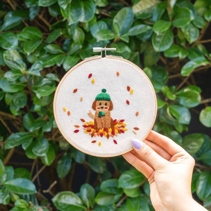 Craft Club - Wholesale Embroidery/cross-stitch supplies - RUFF & TUMBLE - Embroidery Kit1