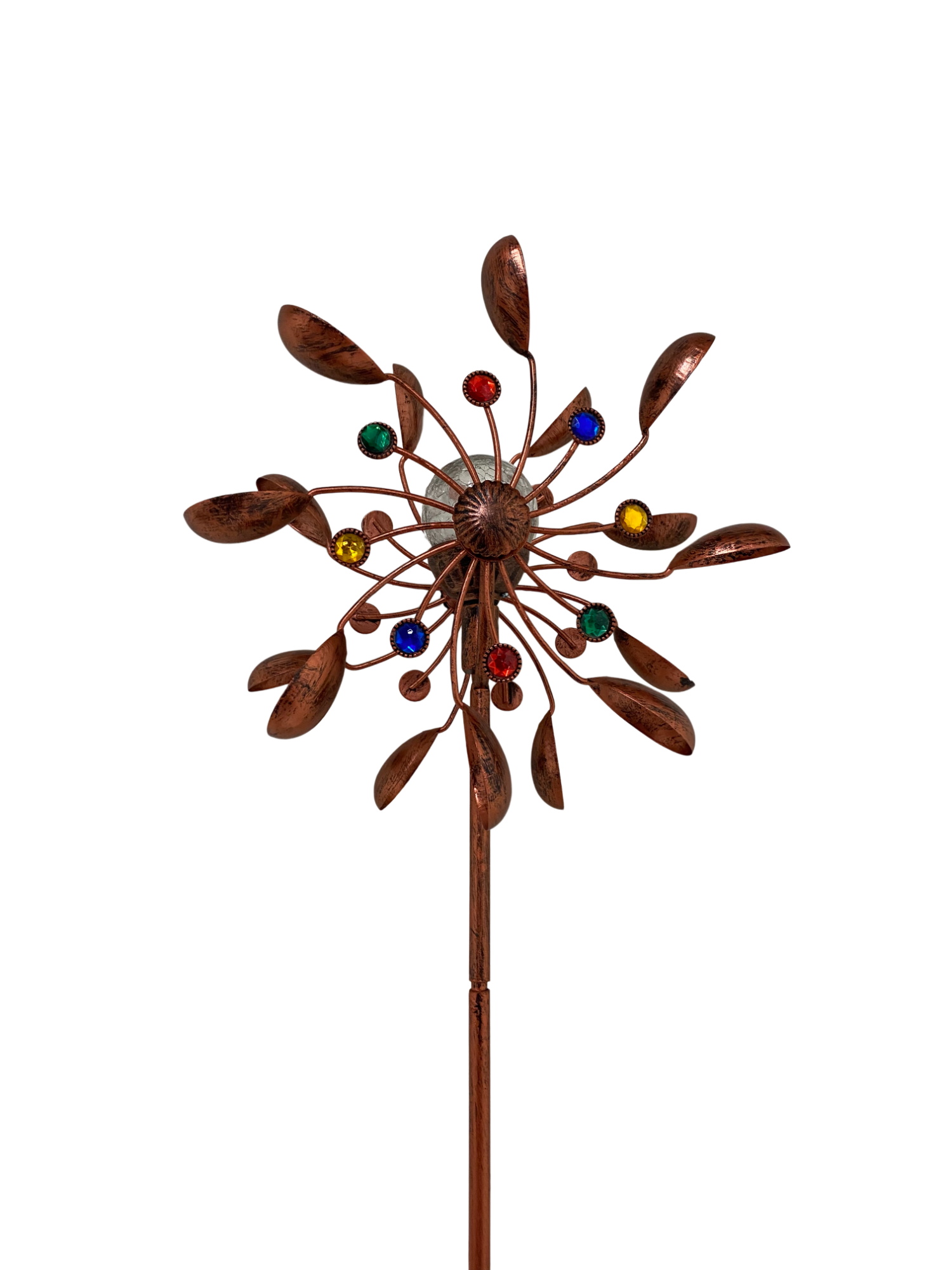 Marissa's Gifts – wholesale Wind spinner – Handmade Chelsea powder coated garden wind sculpture spinner measuring 190cm7