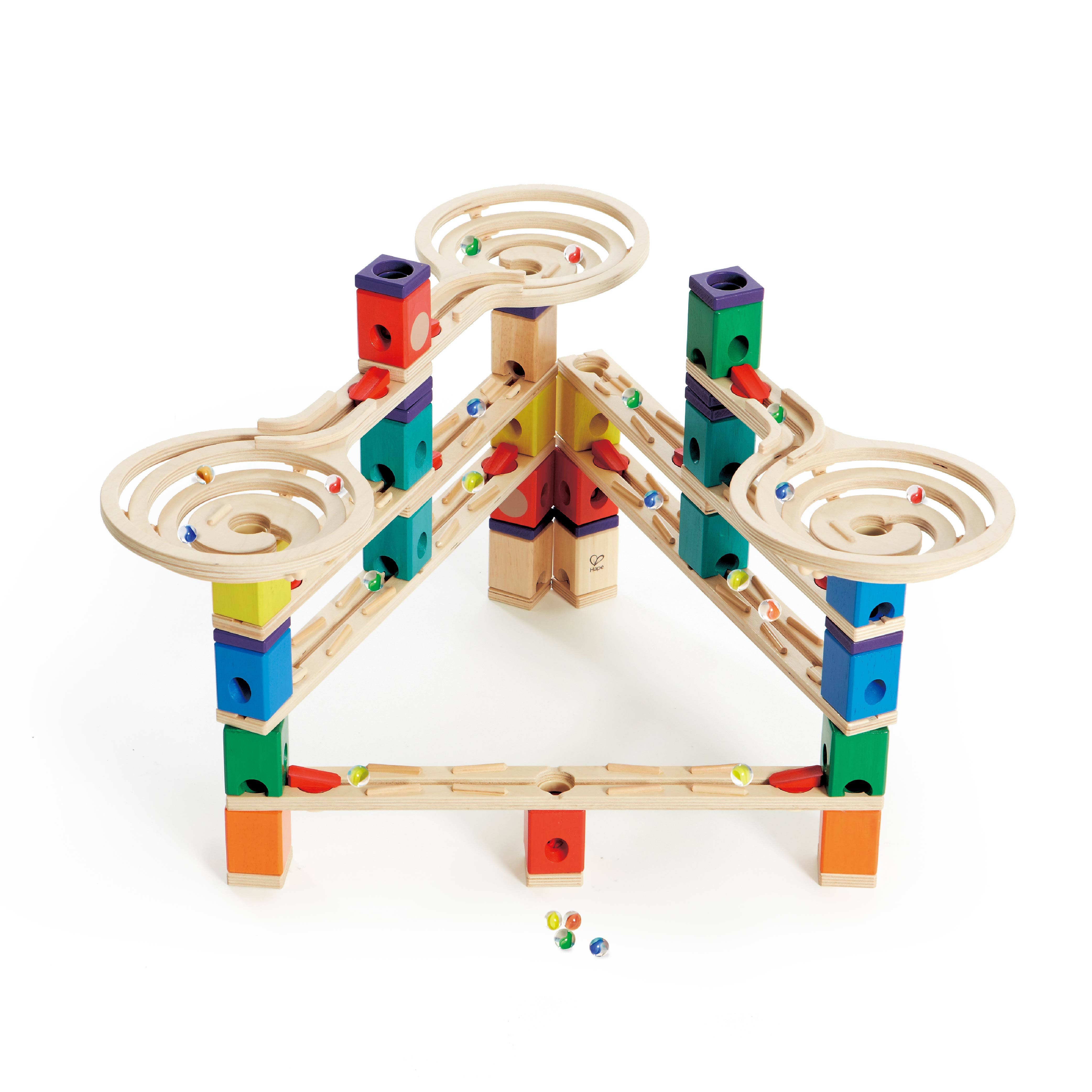 Hape Toys - Wholesale Wood Toy - Kids - Vertigo Quadrilla Marble Run Wood Toy0