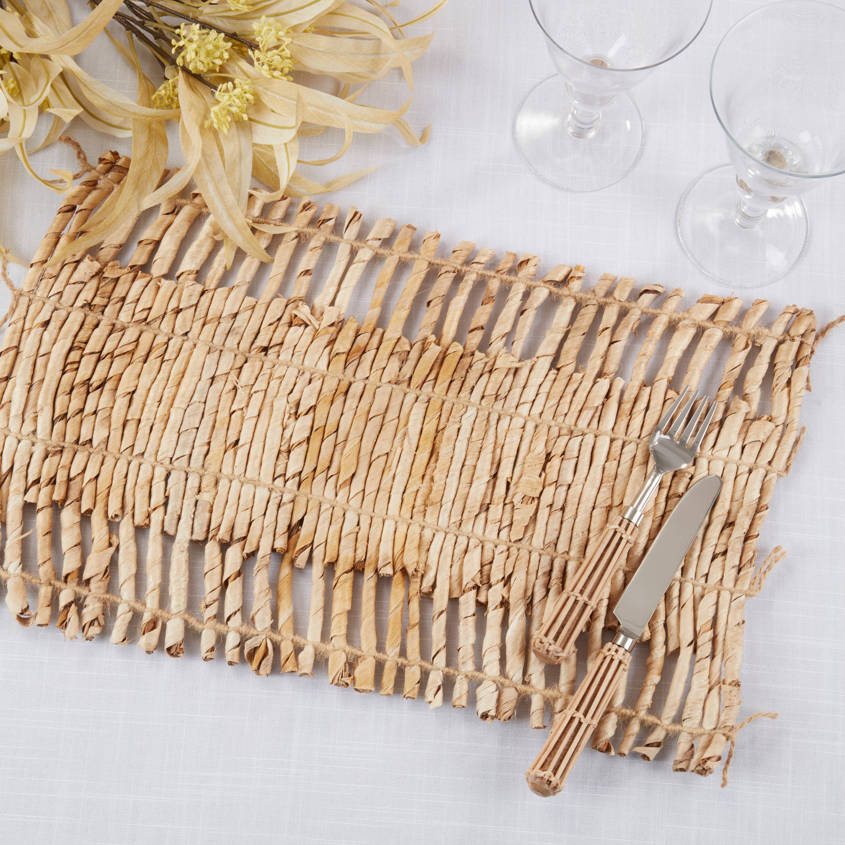 Saro Lifestyle - Wholesale Placemat - Twig Placemat7