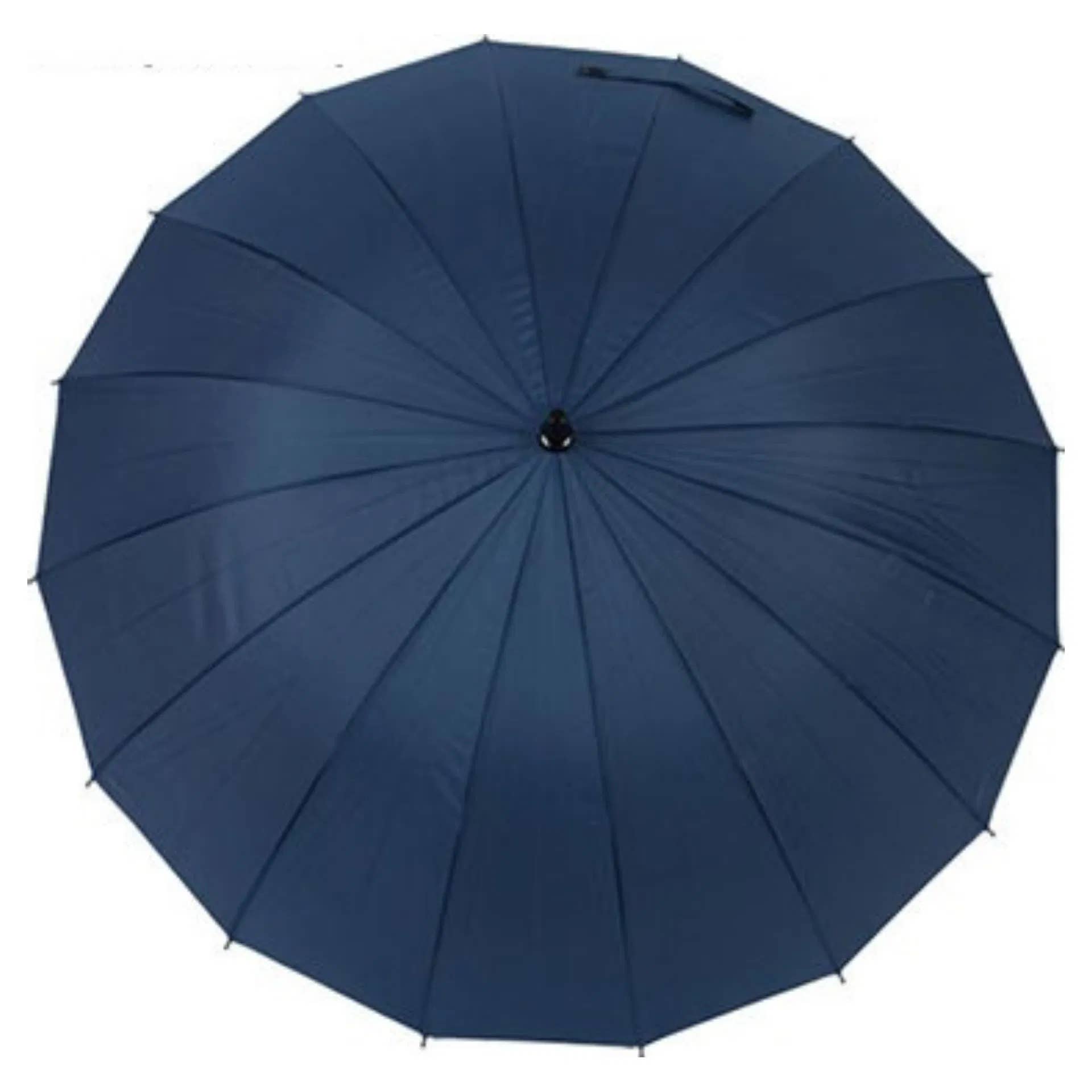 Superbia - Wholesale Umbrella - Unisex - Plain 16 Ribs Long Stick Umbrella2
