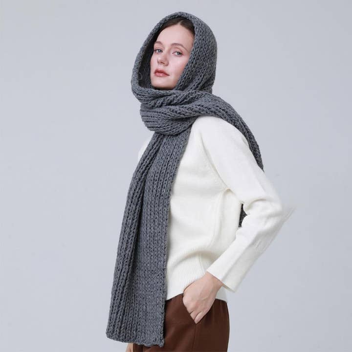 Oblige by G - Wholesale Scarf - Women's - Chunky Knit Winter Scarf YS-20593