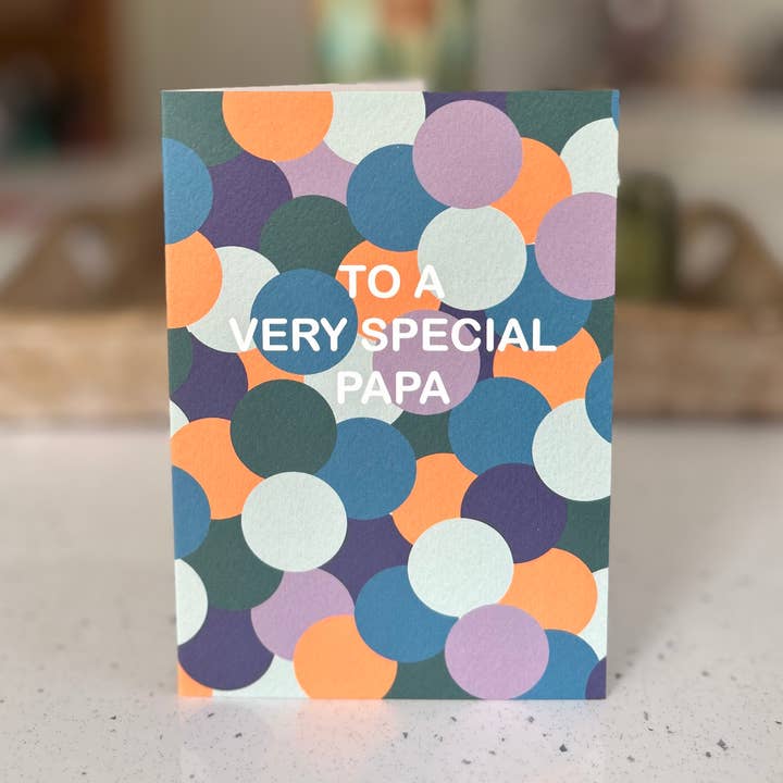 Popsy & Plum – wholesale Birthday card – To A Very Special Papa Card0