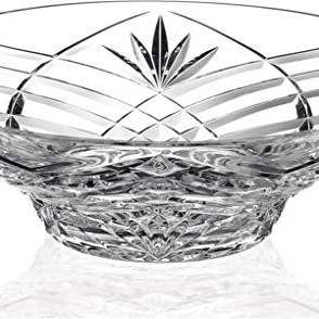 Elegante diseño de cristal brillante, centro de mesa para el hogar, la oficina, decoración de bodas, fruta, aperitivos, postres, servidor para venta al por mayor de Le'raze
