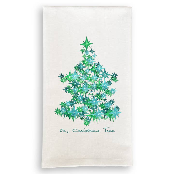 Sapin de Noël Blue Star pour la vente par French Graffiti