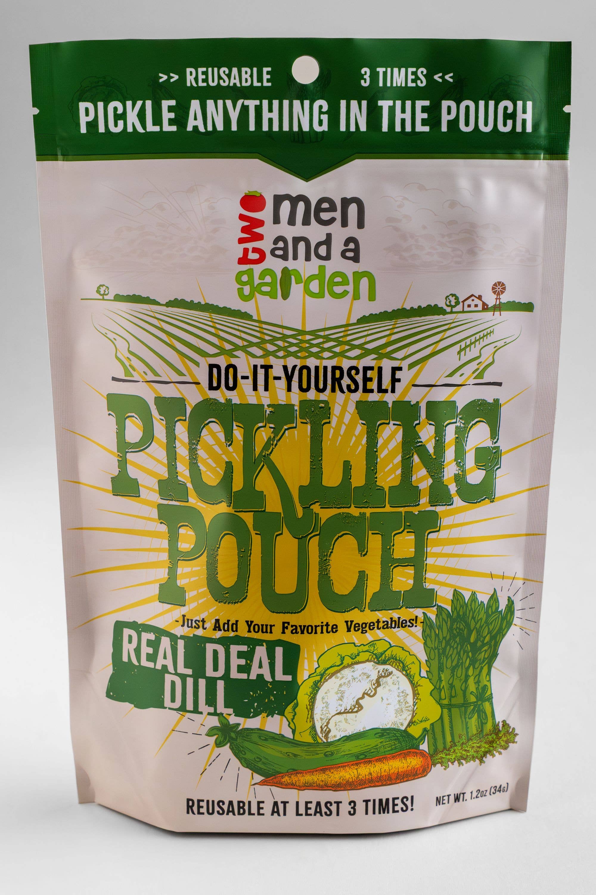 Two Men and a Garden - Wholesale Pickled Vegetables - Real Deal Dill - Pickling Pouch