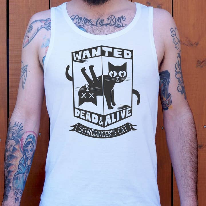 Schrodinger's Cat Men's Tank Top for wholesale by 6DS