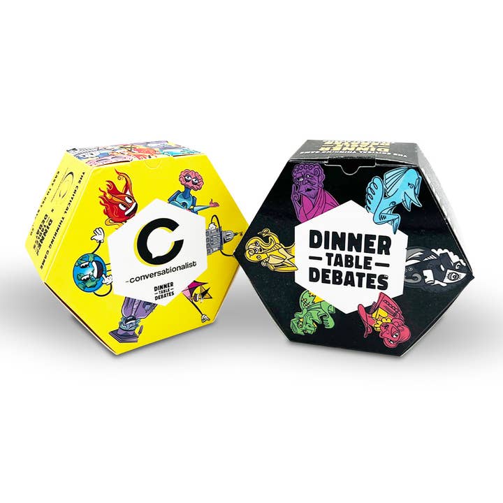 Dinner Table Debates X The Conversationalist Deck – Duo Set for wholesale by Dinner Table Debates