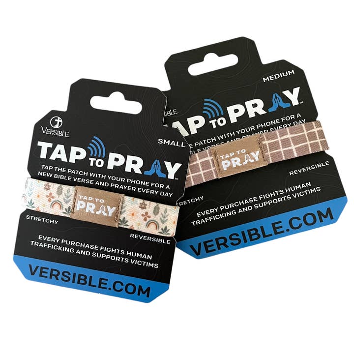 Versible - Wholesale Wristband - Tap To Pray® Wristband – Prairie & Plaid7
