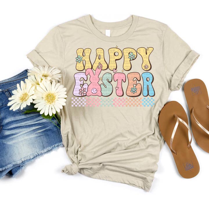 Flawless Transfers - Wholesale Sublimation Transfer - Happy Easter #1170 - DTF Transfers