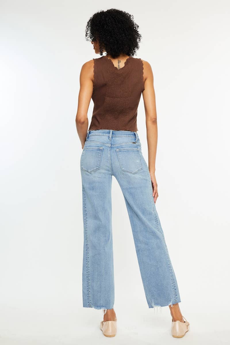 MEDIUM OPEN PACK MID RISE STRAIGHT LEG JEANS-KC3310M for wholesale on Faire4