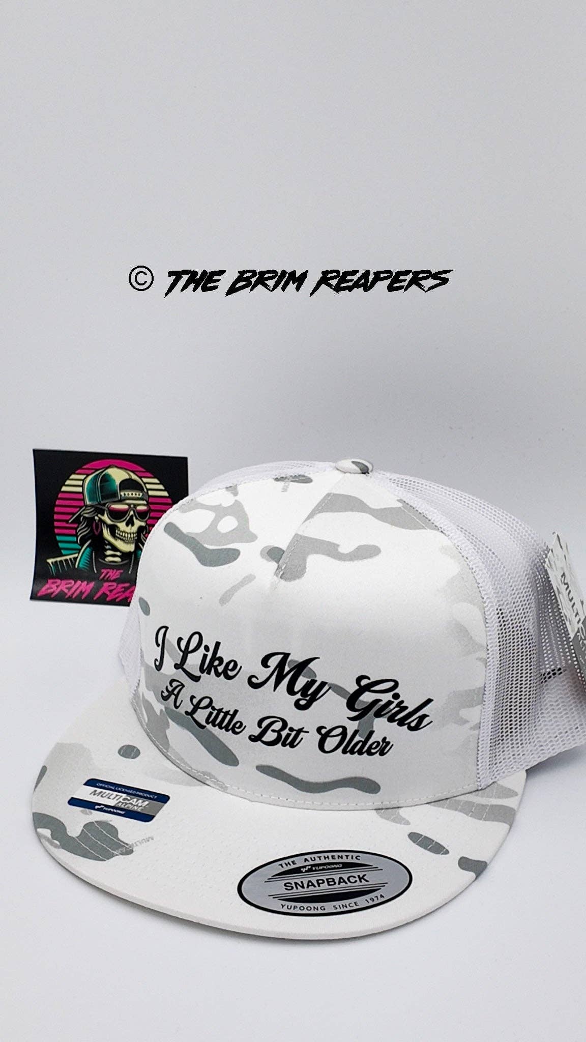 The Brim Reapers – Engroshandel Trucker hat - Herre – Jeg kan godt lide mine piger en smule ældre hat8