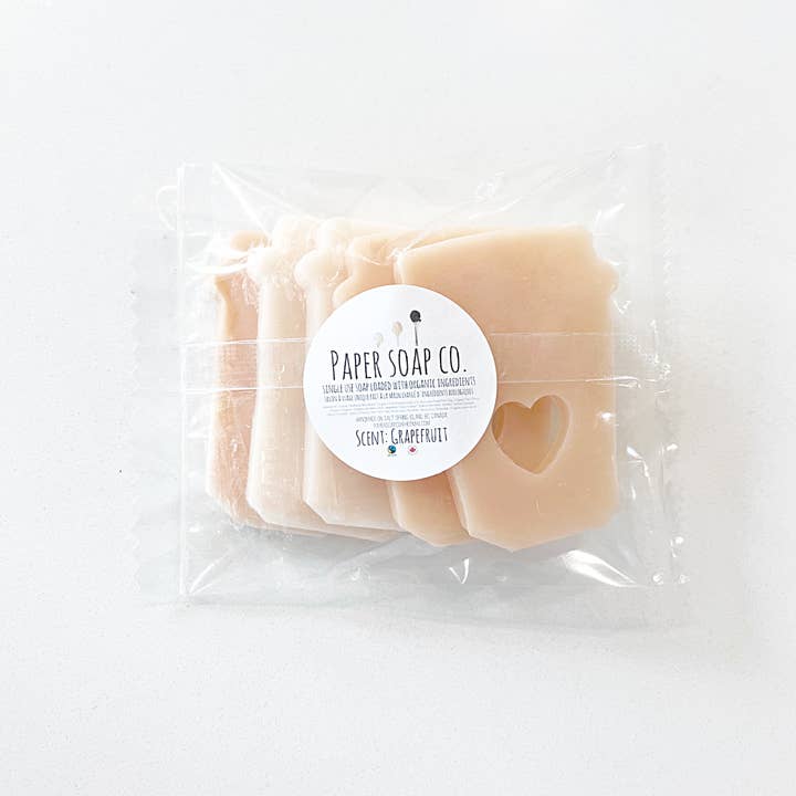 Paper Soap Co - Wholesale Bar Soap - Coffee - Mini Soap pack 2