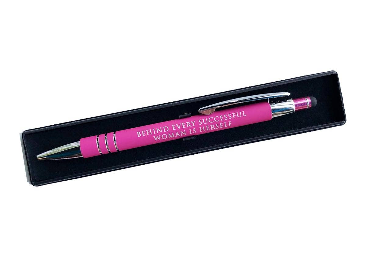 Fly Paper Products – wholesale Pen – Behind Every Successful Woman is Herself Pen2