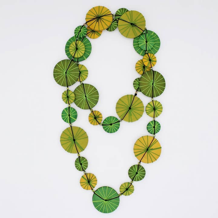Collier Leilani Vert pour la vente par Sylca Designs
