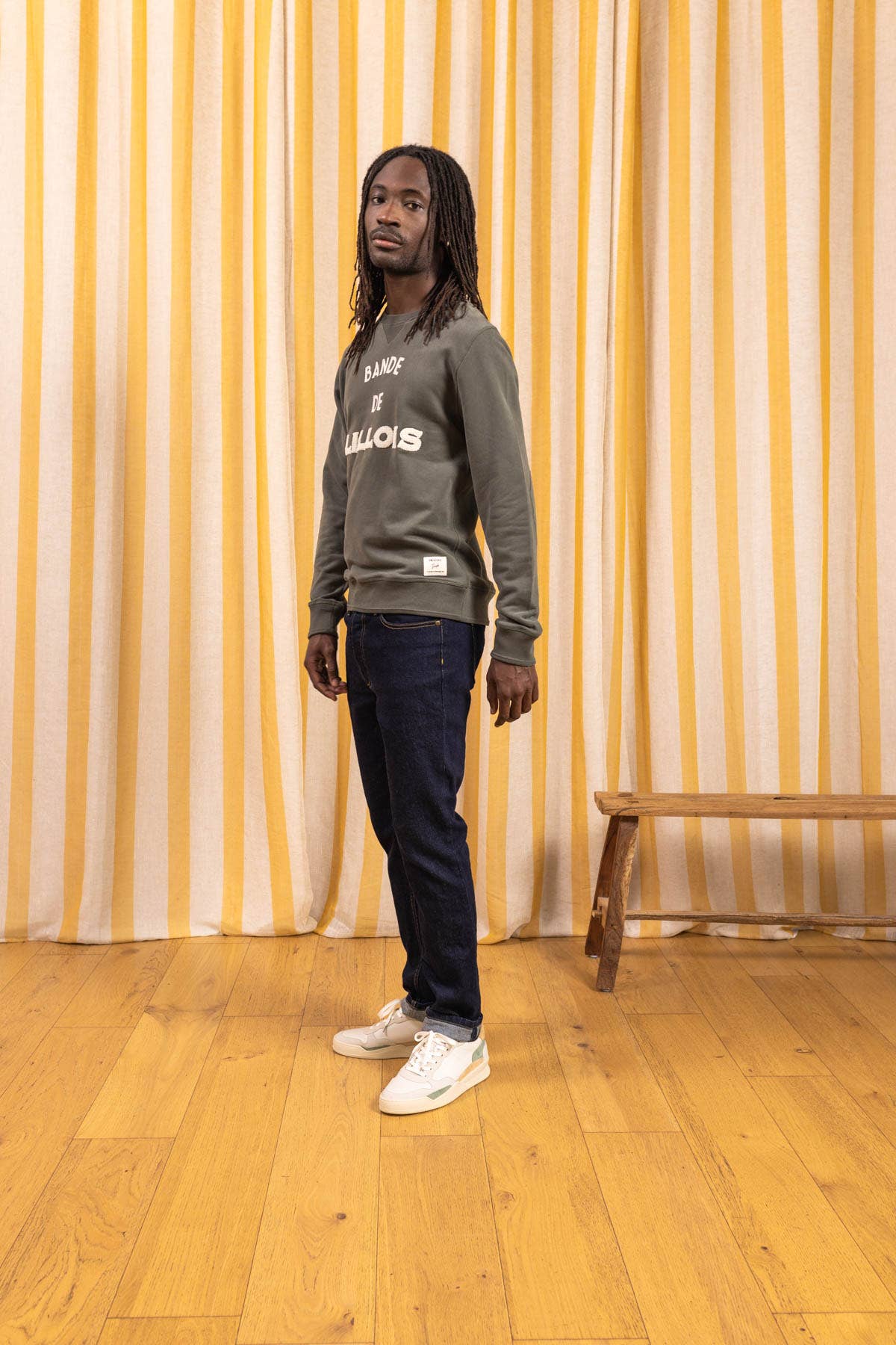 JAQK - Wholesale Graphic Sweatshirt - Men's - Lillois Grey Heather Sweatband2