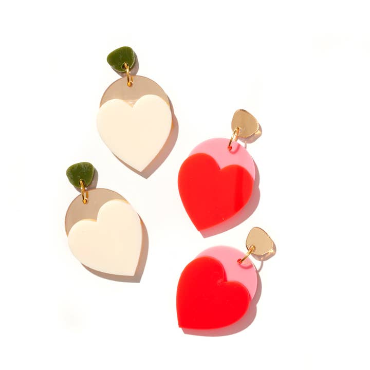 Boucles d'oreilles Just Love Me//sélectionnez la couleur pour la vente par Emeldo