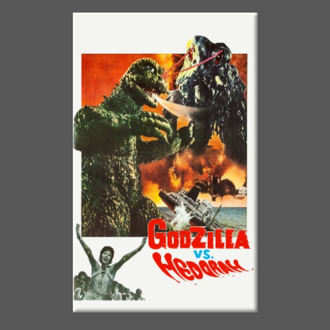 Ba Ba Buttons - Wholesale Magnet - GODZILLA, Magnet, Button, Mirror, Fridge Magnet, HEDORAH