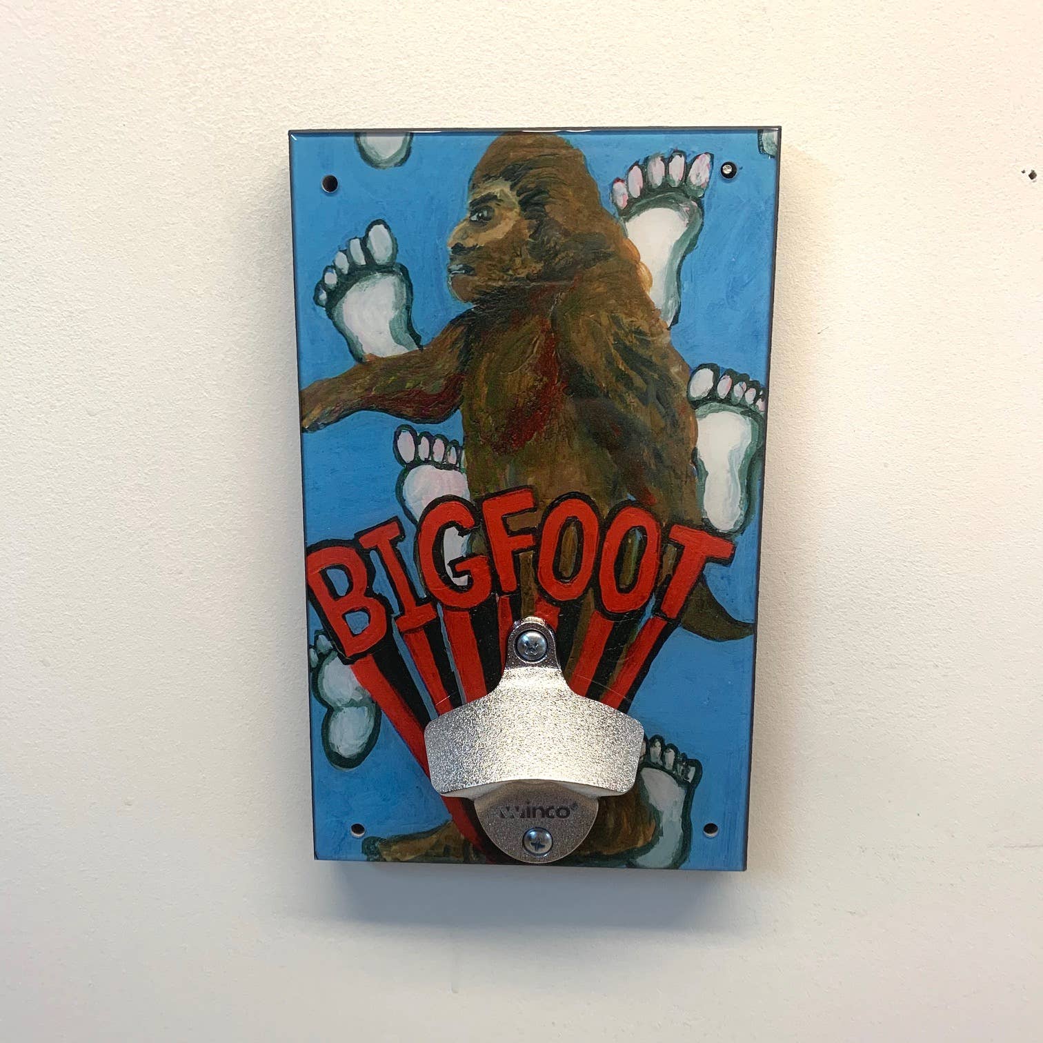 SWEET ART ATTACK – Großhandel Flaschenöffner/Korkenzieher – Bigfoot Flaschenöffner