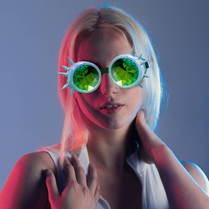 Kaleidoscope Lens Steampunk Elastic Goggles
for wholesale by Sensibling Corp.