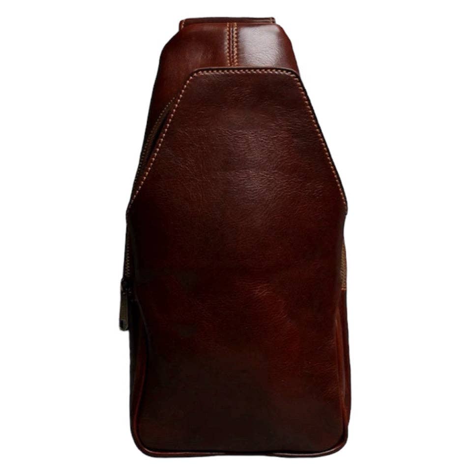 MODARNO - Wholesale Messenger Bag - Men's - Modarno Men's Genuine Leather Bag Marsupio One-Shoulder Jump8