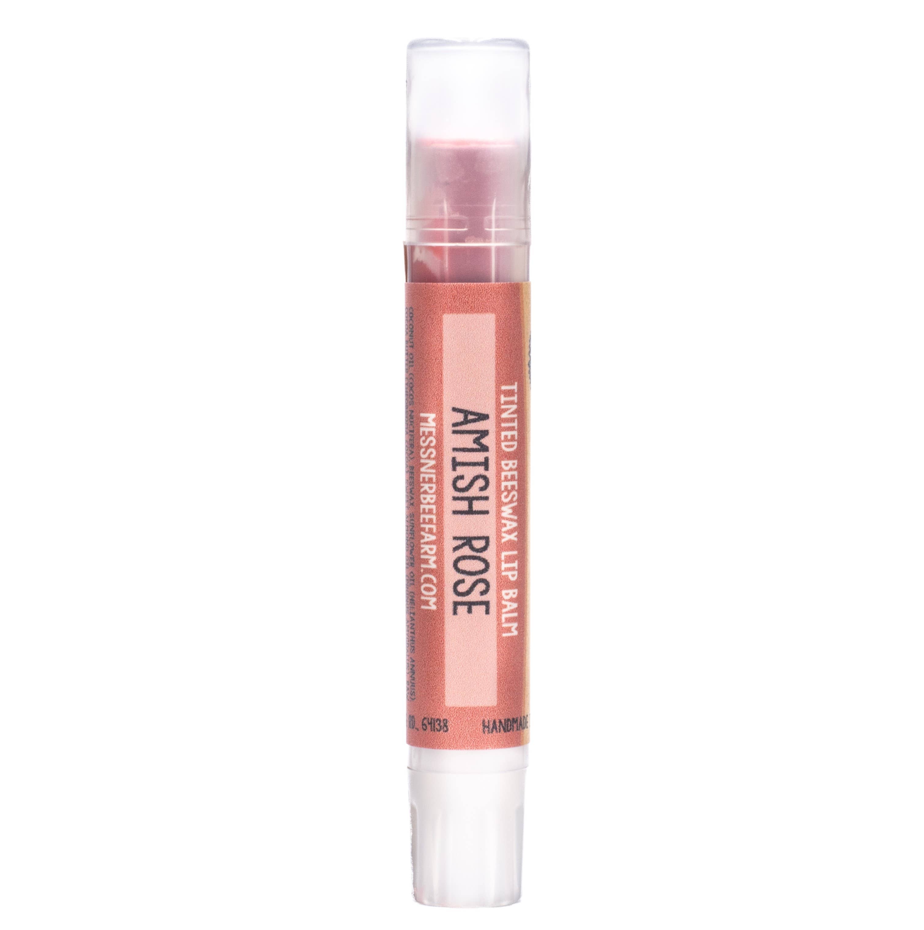 Messner Bee Farm - Wholesale Lip Balm - Amish Rose Tinted Lip Balm4