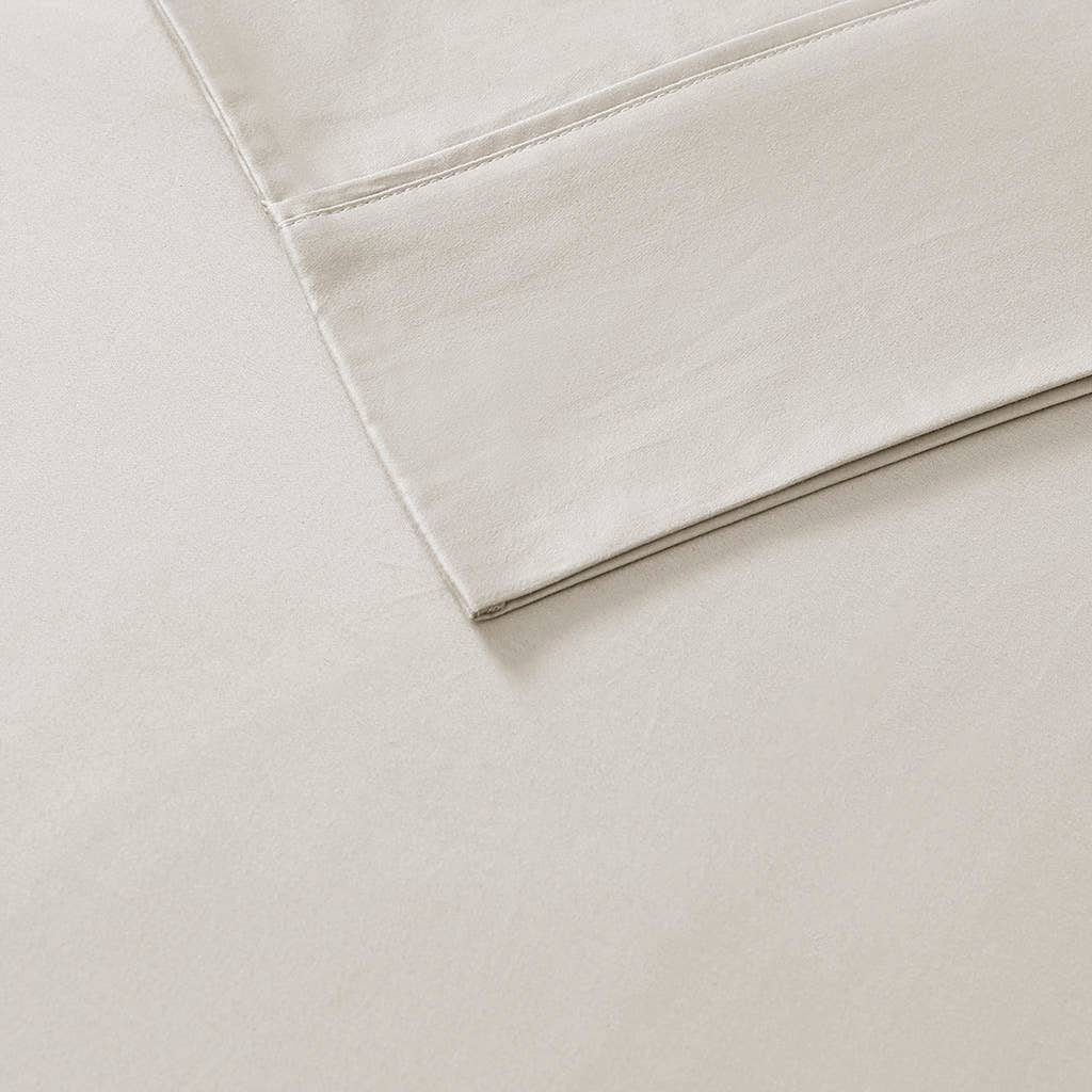 Olliix - Wholesale Sheet Set - 100% Organic Cotton 18" Deep Pocket Sheet Set, Ivory6