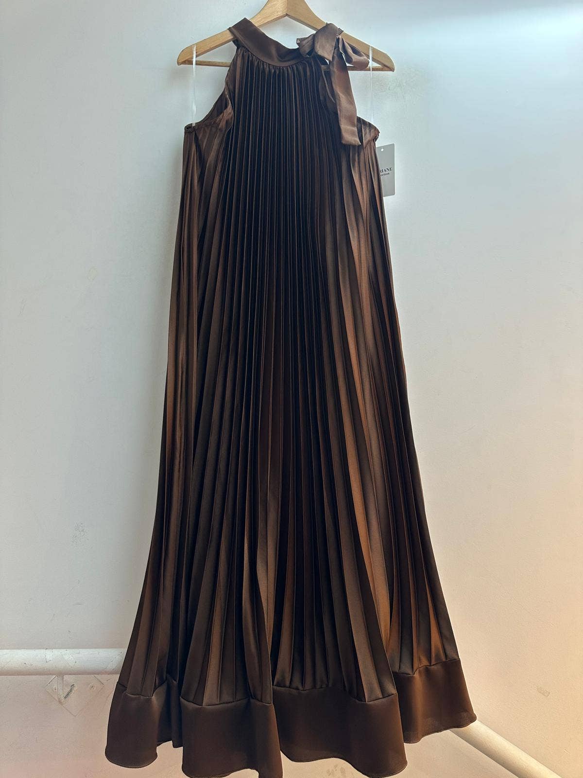 LORIANE - Wholesale Dress - Women's - 7207/61118 Pleated long dress11