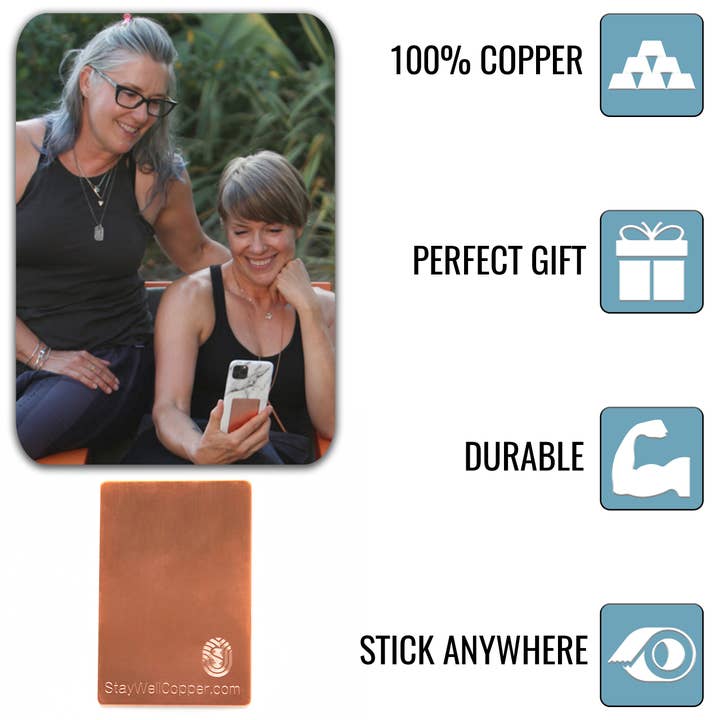 StayWell Copper - Vendita all'ingrosso Adesivi per telefoni e laptop - StayWell Patch per telefono/dispositivo3