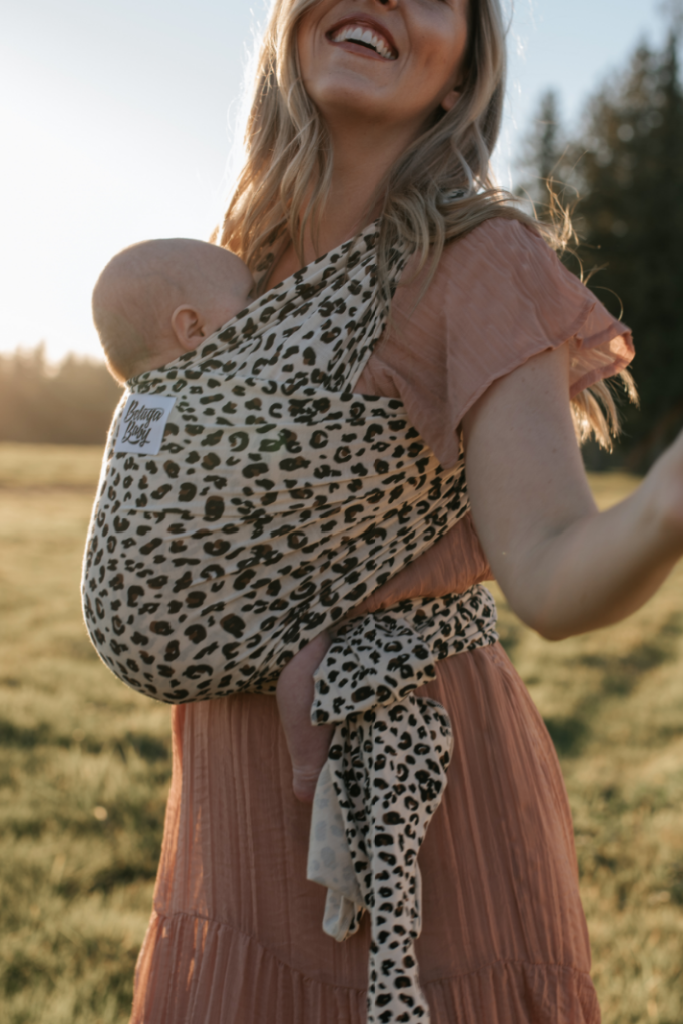 Beluga Baby - Wholesale Baby Wrap/Sling - The Lana (Leopard) Beluga Wrap2