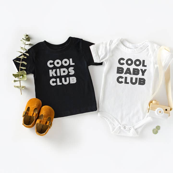 Cool Kids Club & Cool Baby Club for wholesale by Bella Bean Studios