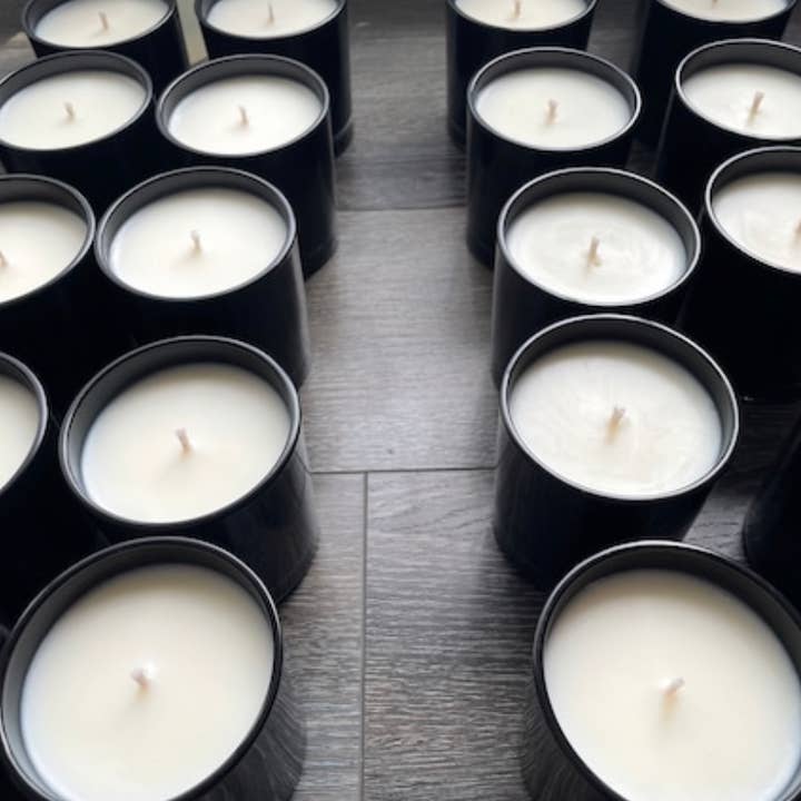 Dreamy Gallery Candle Co - Wholesale Jar/Filled Candle - Set of 12/Wholesale Soy Wax Candles/Blank Label/Bulk
