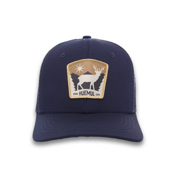 HUEMUL (BLAUW) voor wholesale door Trown Headwear and Hats