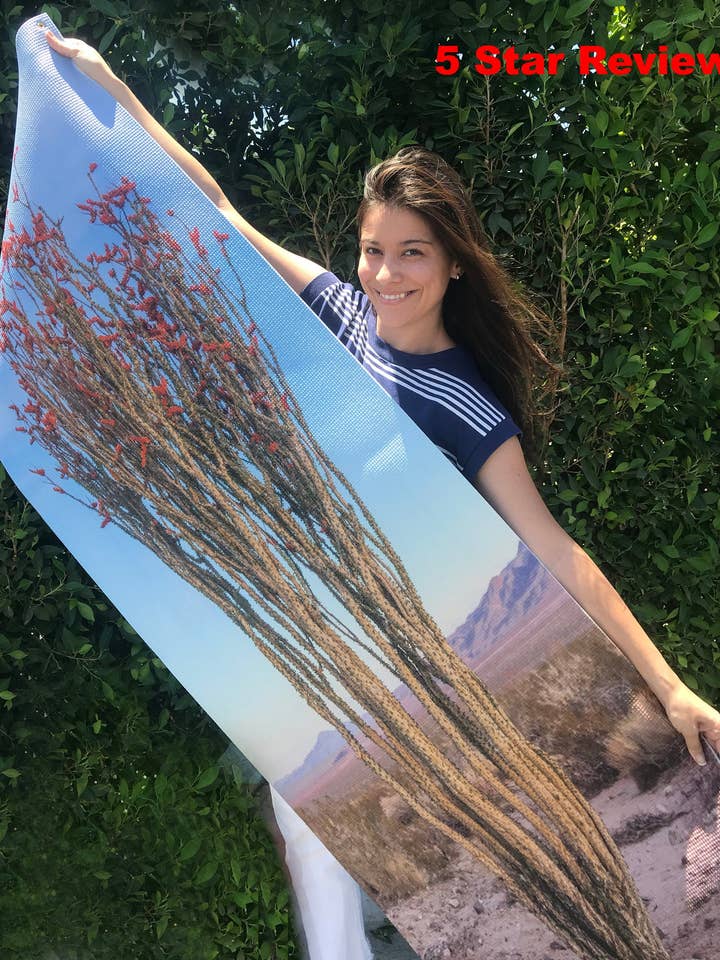 Tapis de yoga imprimé personnalisé ! | Excellent cadeau | Personnaliser | Haute qualité | Respectueux de l'environnement | Votre logo ou vos photos | Expédié sous 24 heures - Support blanc pour la vente par Yoga Photo Mats