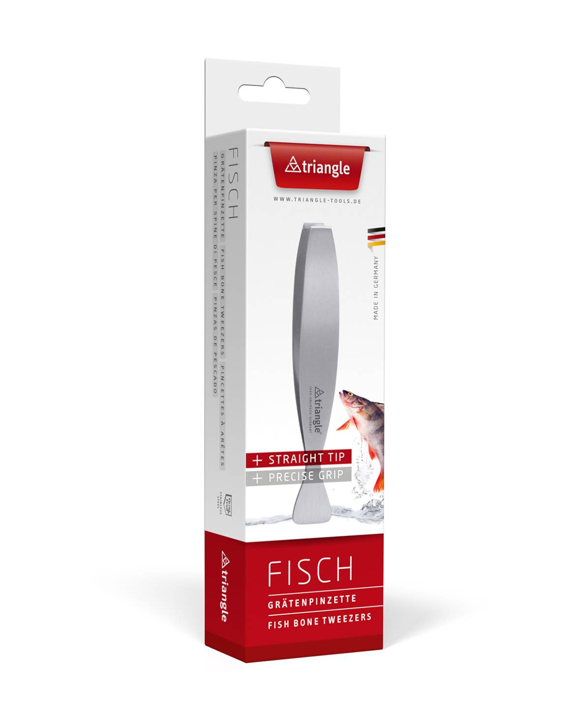 Triangle – Ferramenta/gadget de cozinha por atacado – Pinça de cabelo de cabo reto (art. 50 486 13 02)2