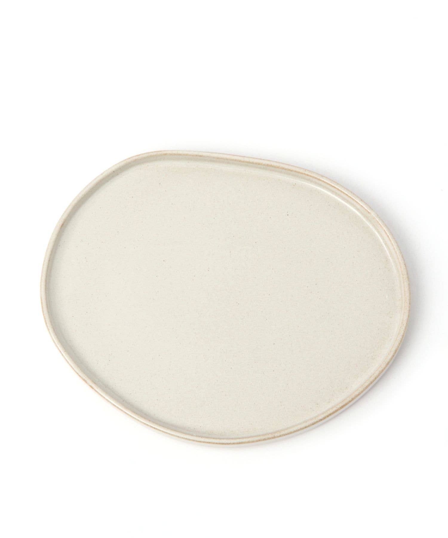 LAKOLE - Wholesale Dinner Plate - Mino Ware Stackable Organic Plate Medium4