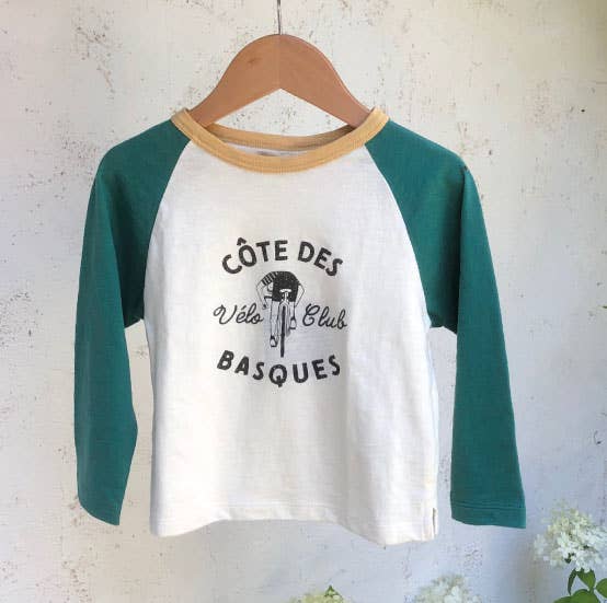 French Poésie - Wholesale Screen Printed T-Shirt - Kids - Coasts of the Basques T-shirt2