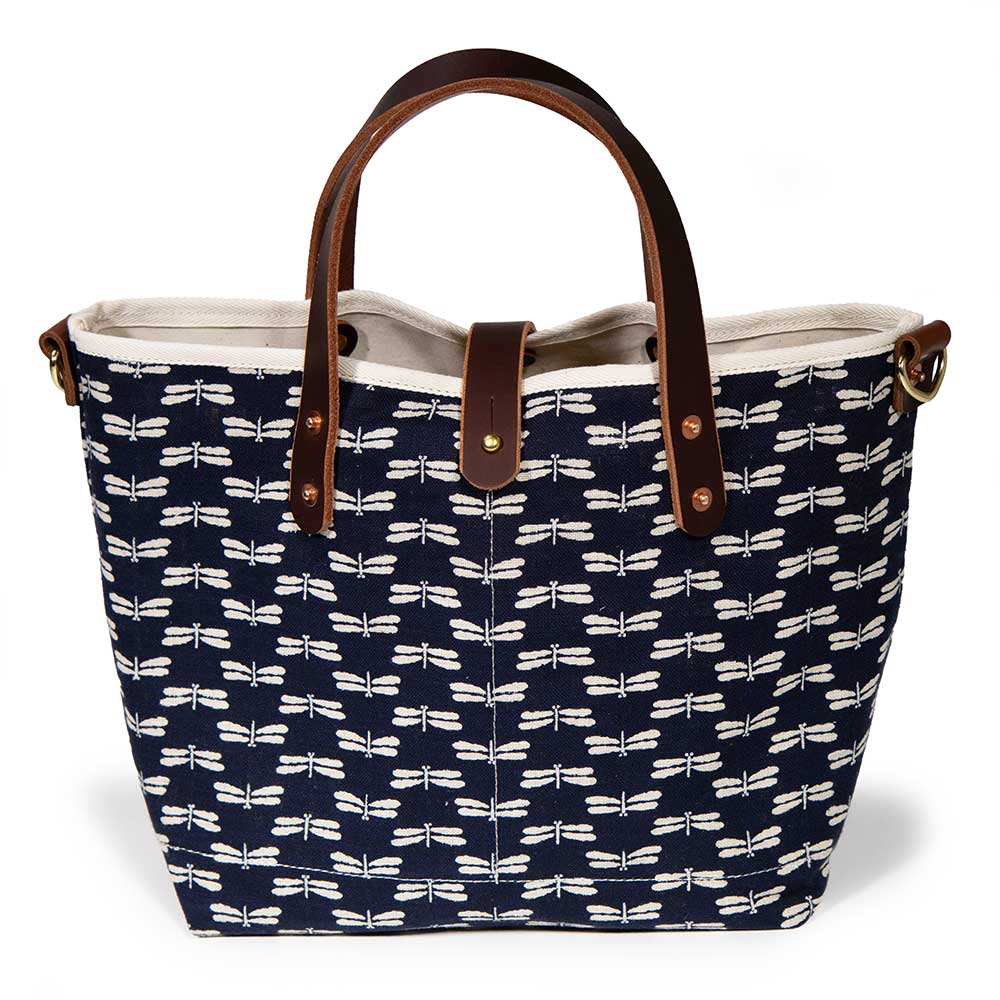 General Knot & Co. - Wholesale Tote Bag - Women's - Japanese Dragonflies Mini Tote1