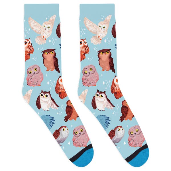 Cute Owls Socks for wholesale by DivvyUp