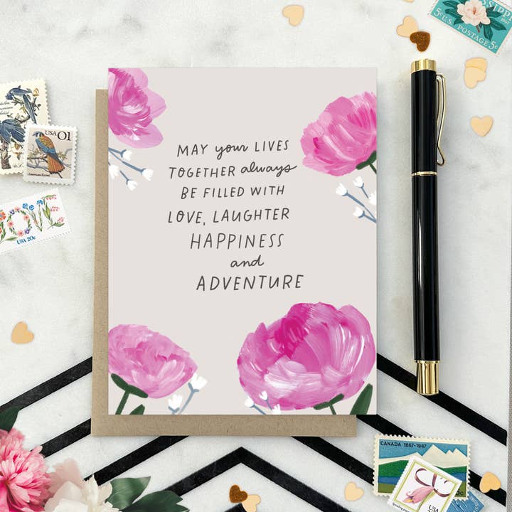 Barone and Co. - Vendita all'ingrosso Partecipazioni di nozze - Biglietto di nozze per le vostre vite1