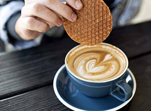 Goodness Goodies - Vente Biscuits - Stroopwafels bio au caramel et café à base de plantes - lot de 24