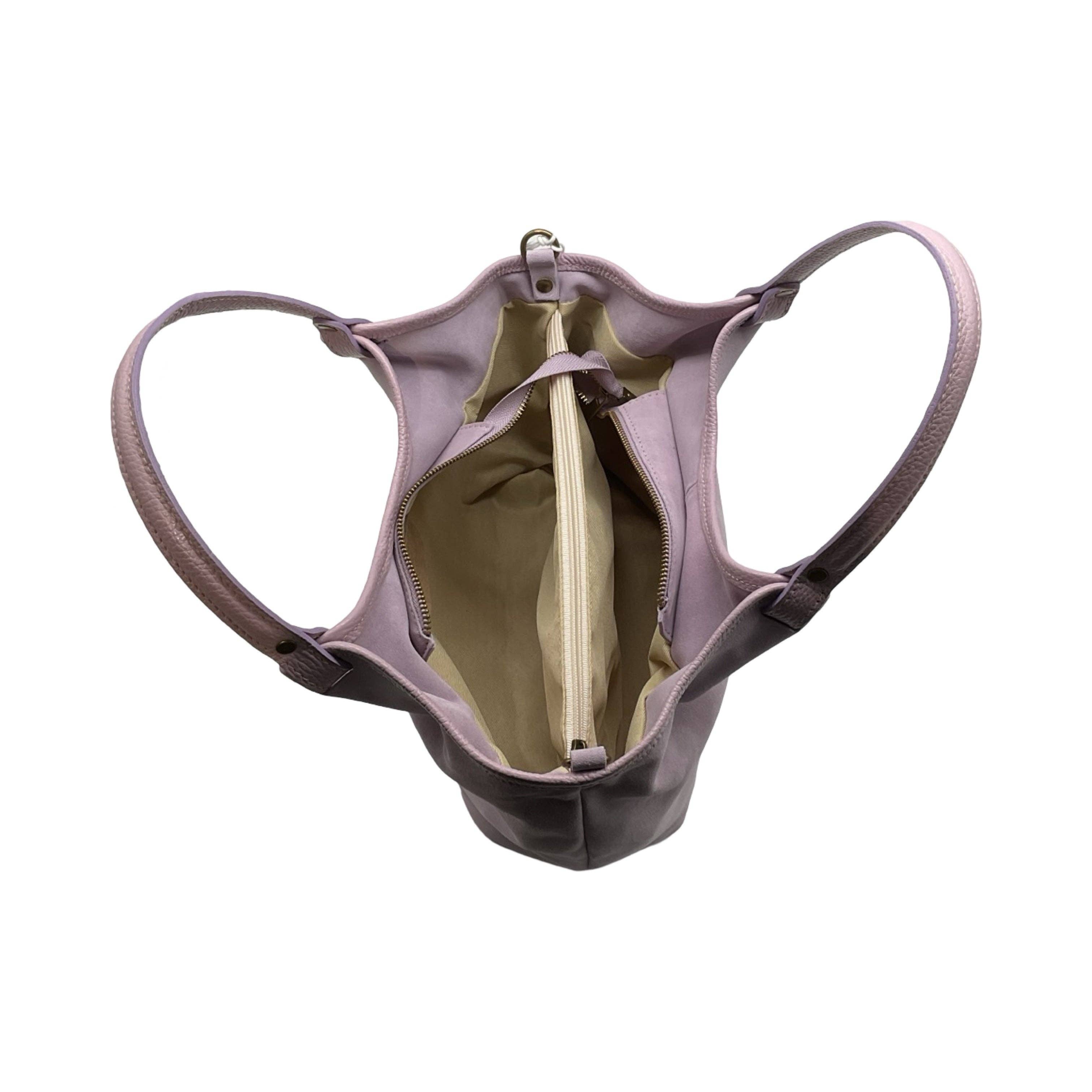 Louisa lee - Wholesale Shoulder Bag - Women's - OLGA MEDIUM SUEDE LEATHER BAG SEPARATION4