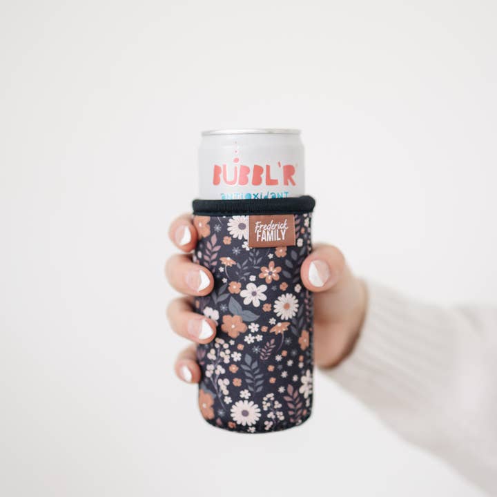 Frederick Family Co. - Wholesale Drink Huggers & Koozies - Slim Can Drink Sleeves- Reusable Neoprene Coolers with Aesthetic Patterns, 12oz Skinny Can Holder for Seltzer Energy Drinks2