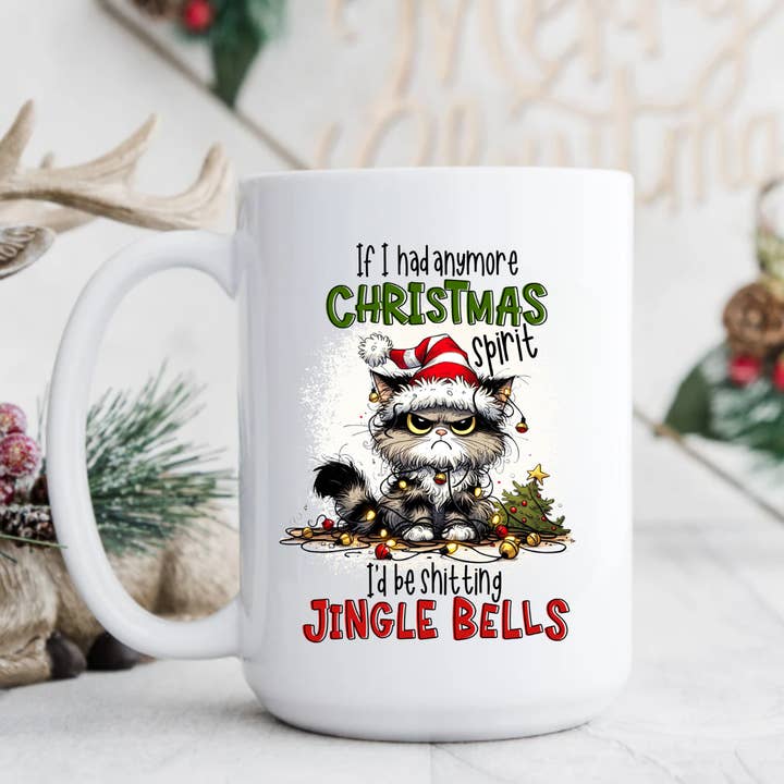 Had Anymore Christmas Spirit...Shitting Bells | Holiday Mug for wholesale by AromaSarapy