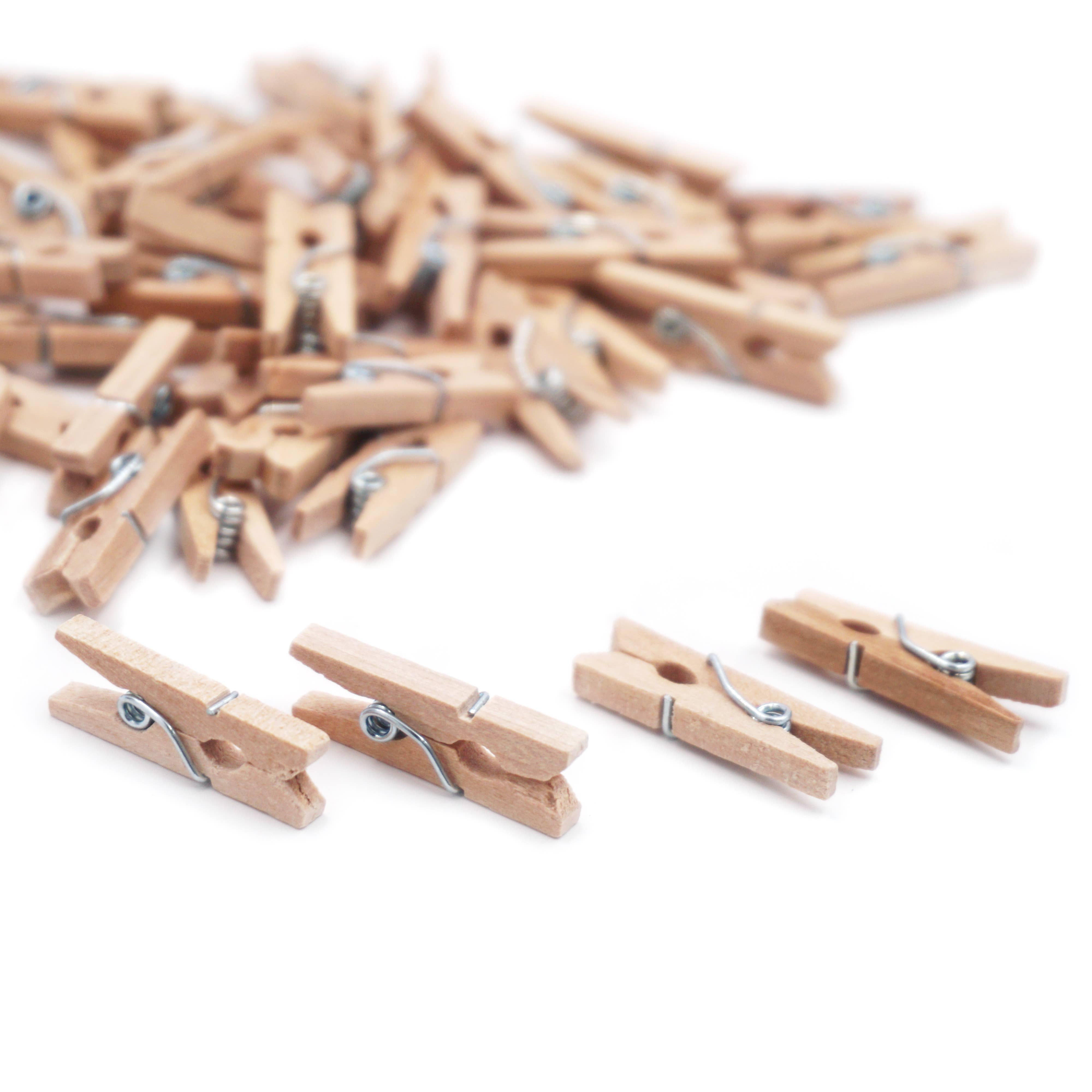 Angels Craft - Wholesale Clothes Clips - Tiny Clothespin, 45-ct 1in.2