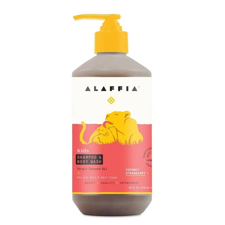 Coconut Strawberry Shampoo & Body Wash 16 fl. oz. for wholesale by Alaffia
