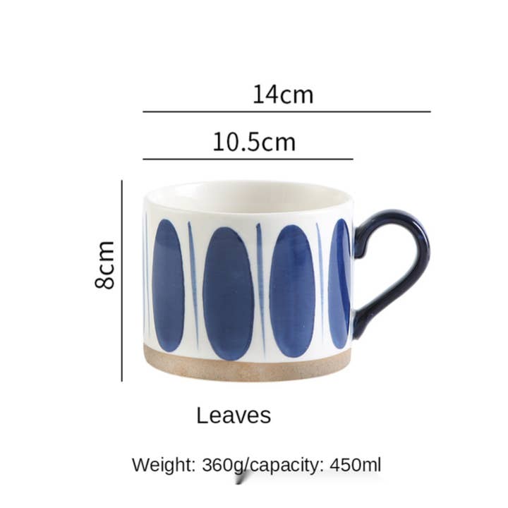 Homerely (We Cover All Import Duties) - Wholesale Coffee mug - Japanese Style Ceramic Coffee Cup