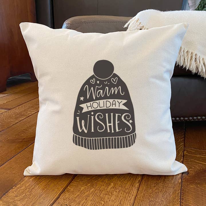Warm Holiday Wishes - Almohada navideña para venta al por mayor de North & Pine