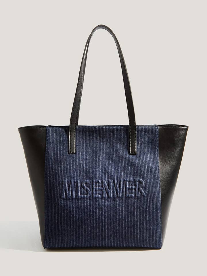 Denim Tote Bag for wholesale by Misenver
