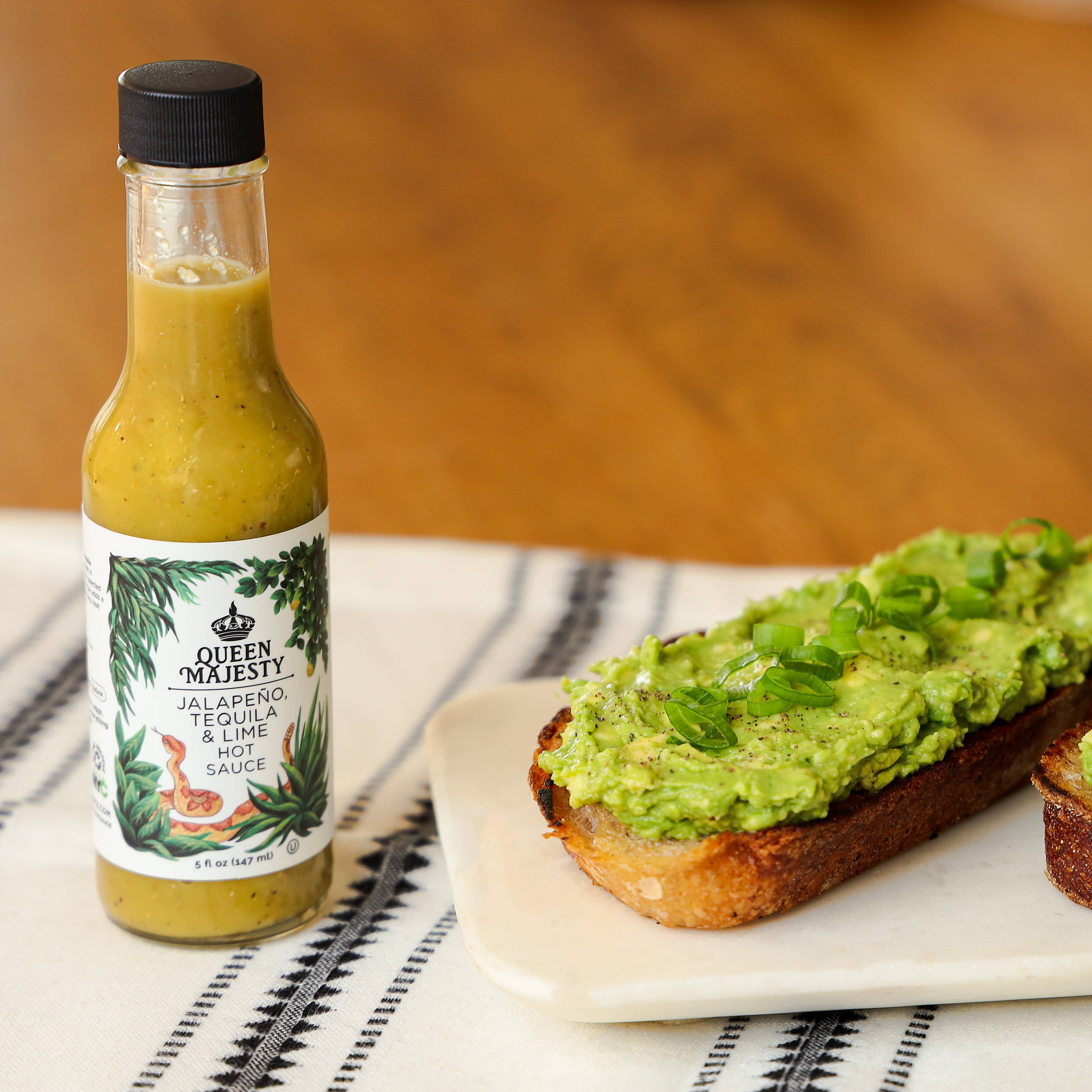 Queen Majesty Hot Sauce - Wholesale Hot Sauce - Jalapeño Tequila & Lime Hot Sauce - 5oz1